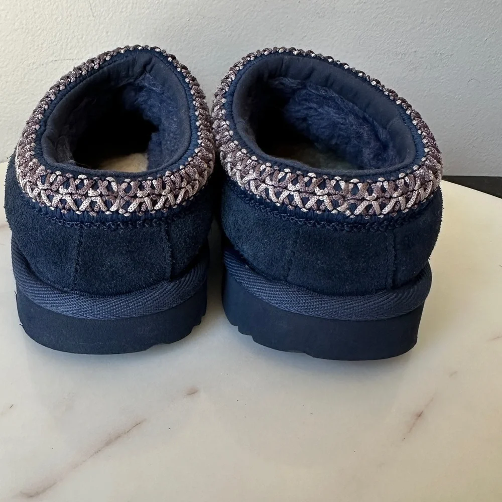 UGG TASMAN II Slipper Navy blue  Slip on Shoes Toddler Size 10